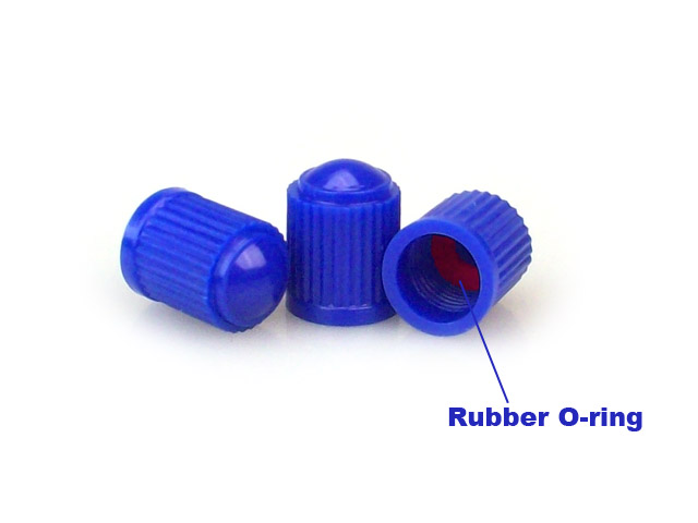 Blue Valve Stem Caps [bag of 1000]