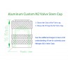 Custom Nitrogen Caps [bag of 200]