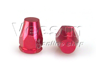 Red Tire Valve Caps [bag of 100]